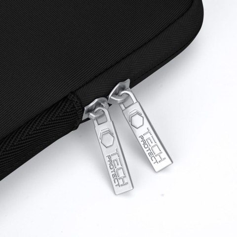 Torba etui pokrowiec na laptopa 13-14'' + etui na akcesoria - czarna