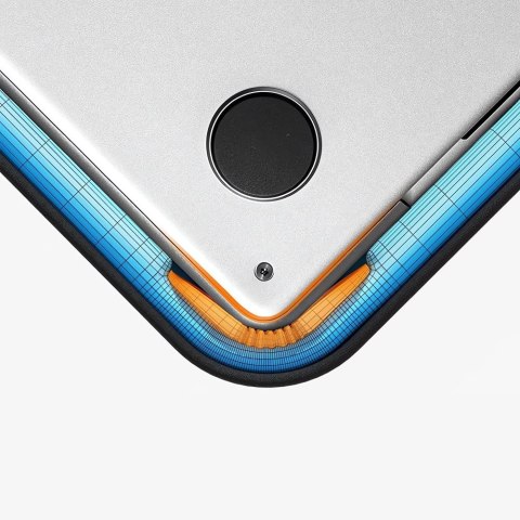 Torba pokrowiec na laptopa 13-14'' - szara