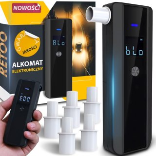 Alkomat półprzewodnikowy elektroniczny 5 ustników