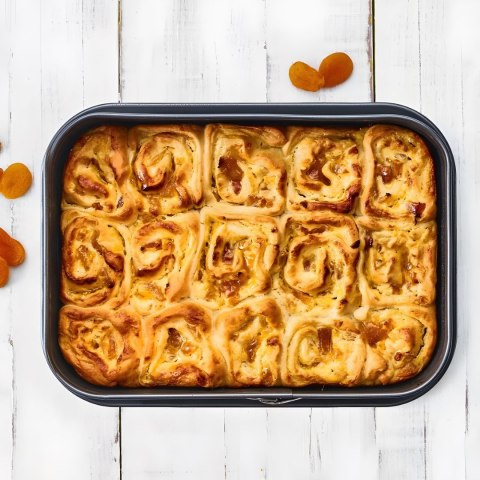 Blaszka forma do pieczenia ciasta prostokątna z wyjmowanym dnem 35 x 24 cm