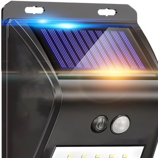 Lampa solarna ogrodowa zewnętrzna z czujnikami ruchu zmierzchu 20 LED
