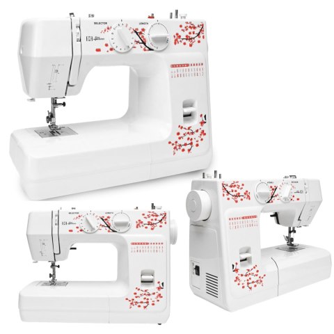 Maszyna do szycia domowa 48 wzorów ściegów z akcesoriami - zestaw