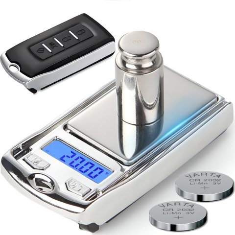Mini waga jubilerska precyzyjna KLUCZYK LCD 100 g / 0.01 g