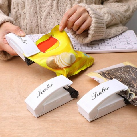 Mini zgrzewarka ręczna do folii opakowań żywności bezprzewodowa