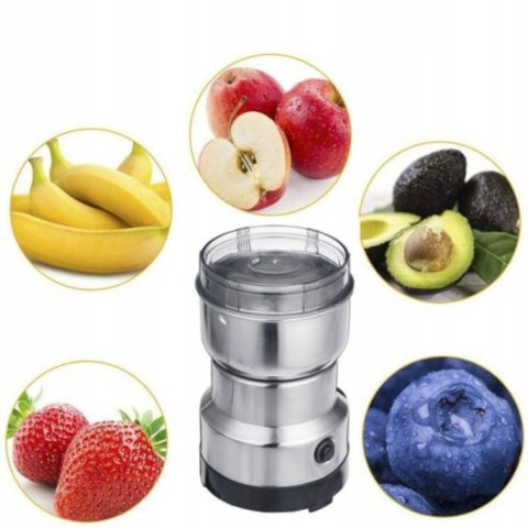 Młynek elektryczny do mielenia kawy przypraw orzechów nasion 300 W