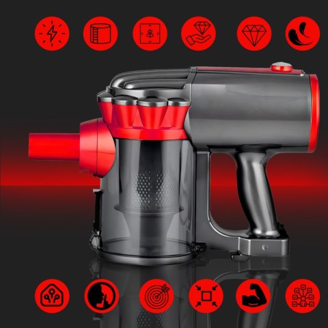 Odkurzacz pionowy bezworkowy 5 końcówek 1.5 l 650 W