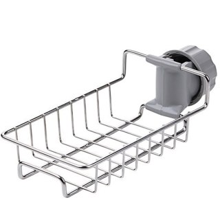 Organizer ociekacz półka mocowana na kran do zlewu na gąbki