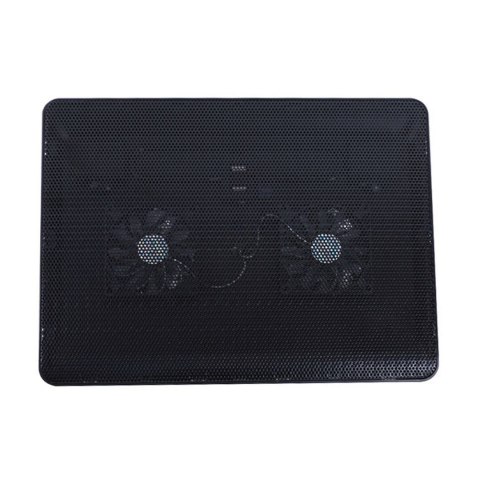 Podstawka chłodząca pod laptop 2 wentylatory LED 12-15,4''