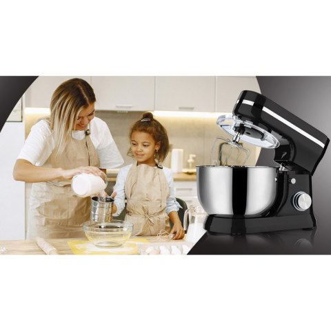 Robot planetarny mikser 3w1 hak trzepaczka mieszadło 6 poziomów misa 6 l 3200 W