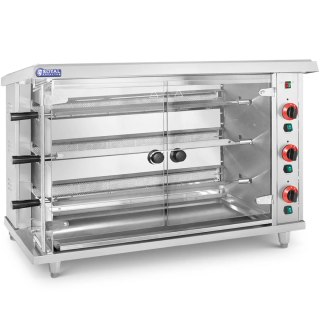 Rożen gazowy opiekacz do 15 kurczaków 3 szpikulce propan-butan 15 kW