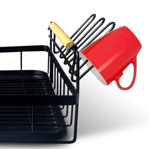 Suszarka do naczyń ociekacz dwupoziomowy z tacką 42 x 44 x 26.5 cm