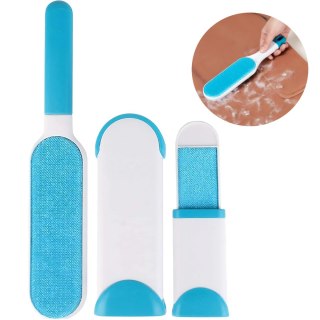 Szczotka do usuwania sierści psa kota z ubrań tapicerki dywanów - 2 szt.