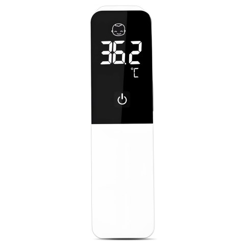 Termometr bezdotykowy do ucha czoła na podczerwień LCD