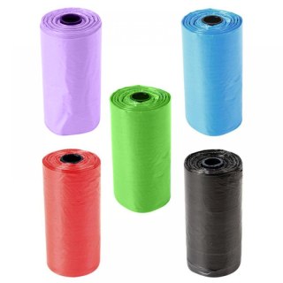 Worki woreczki na psie odchody BIO 10 rolek - mix kolorów