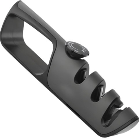 Ostrzałka osełka do noży nożyczek ręczna 3 fazy