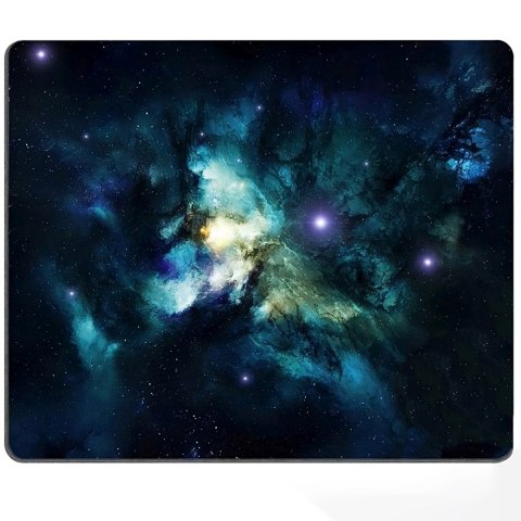 Podkładka gamingowa pod mysz na biurko 20 x 25 cm - kosmos