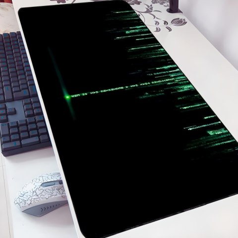 Podkładka mata gamingowa na biurko dla gracza XXL 90 x 40 cm - matrix