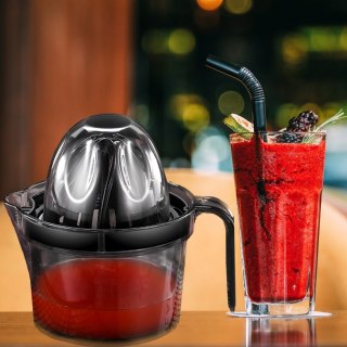 Wyciskarka ręczna do cytrusów cytryn pomarańczy 500 ml - czarna