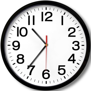 Zegar ścienny klasyczny kwarcowy cichy śr. 20 cm