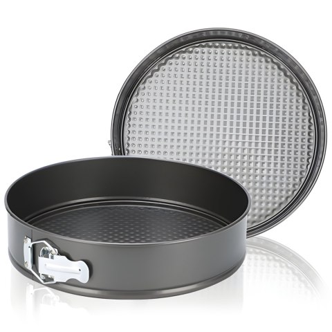 Zestaw tortownic blach okrągłych do ciasta tortów 24/26/28 cm - 3 szt.